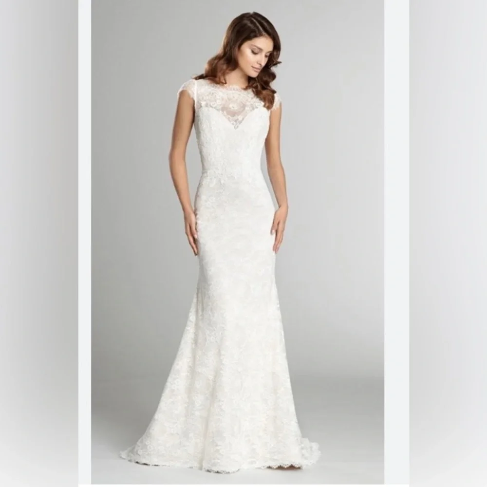 Alvina Valenta - 9552 - Size 12 - Ivory - Wedding Dress - Picture 7 of 7